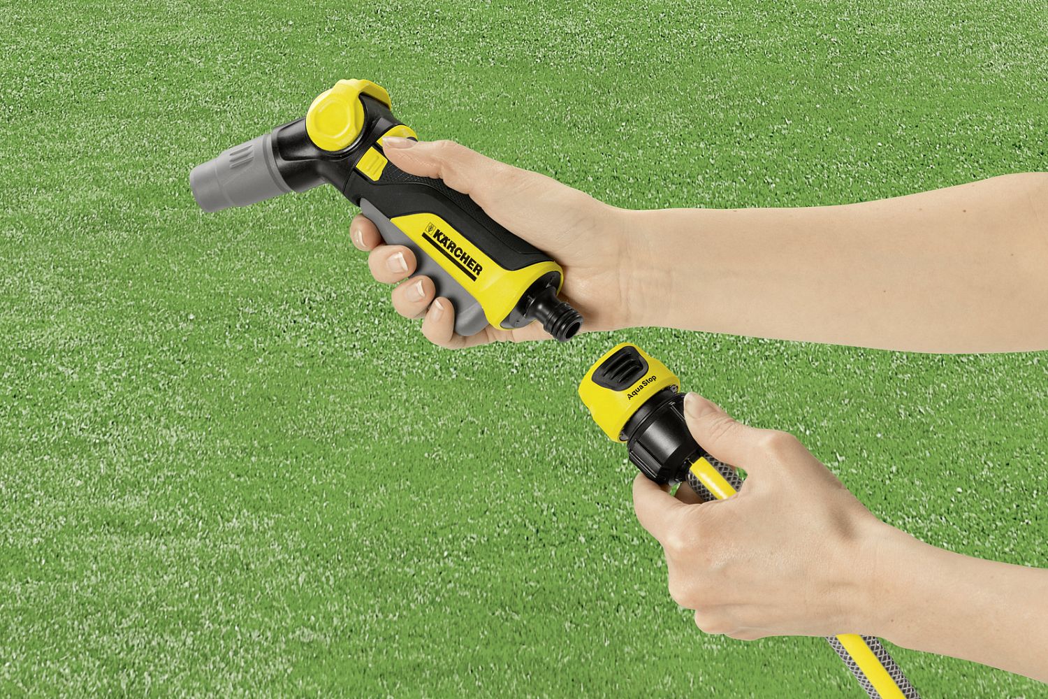 Универсальный коннектор Karcher Plus с аквастопом