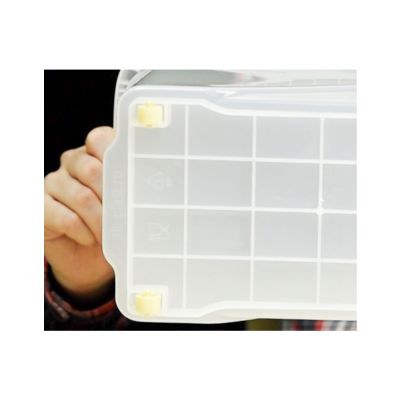 Контейнер хозяйственный универсальный на колёсах 10л