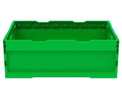 Ящик складной с кнопками-фиксаторами (ударопрочный, морозостойкий) АП 488, комплект 7 штук