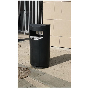 Урна-пепельница  "Терминал М" черный