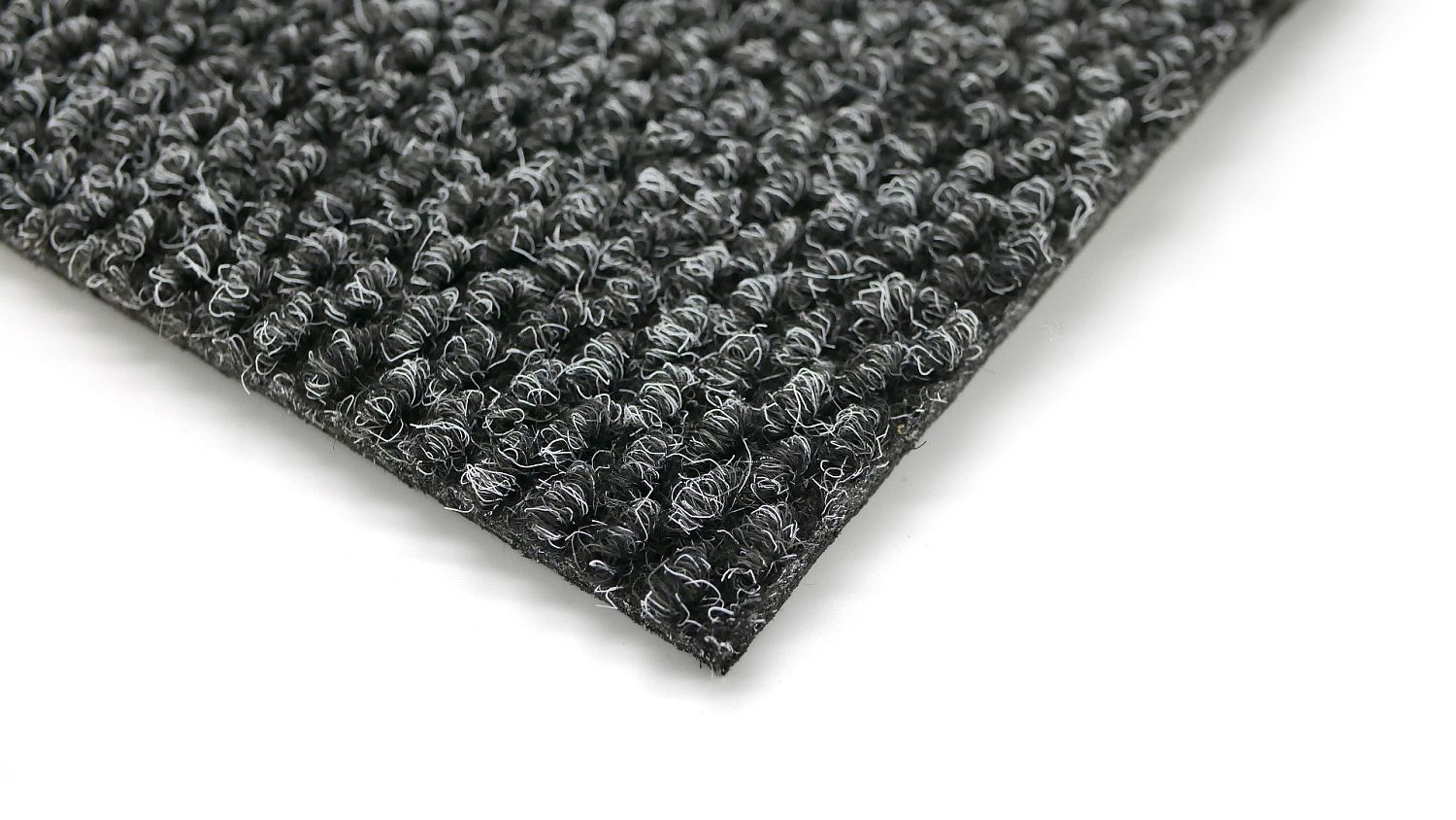Коврик придверный ворсовый Magic Carpet, 60x40 см, чёрный