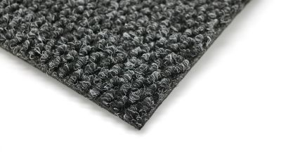 Коврик придверный ворсовый Magic Carpet, 60x40 см, чёрный