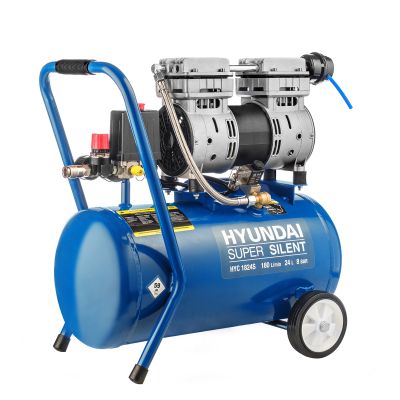 Компрессор безмасляный HYUNDAI HYC 1824S поршневой, бесшумный