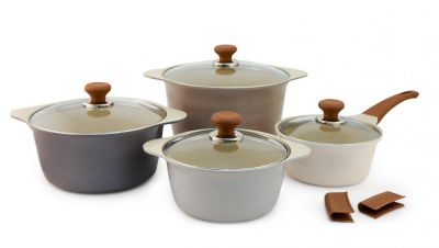 Набор посуды Ecoramic с керамическим покрытием