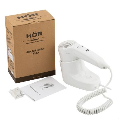 Настенный фен для волос HÖR-1200 W