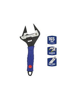 Ключ разводной сантехнический 150 мм с узкими губками WORKPRO