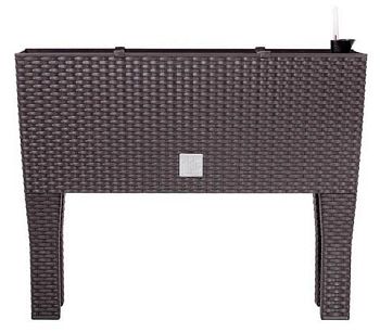 Кашпо для цветов с автополивом RATO CASE HIGH DRTC800H-440U венге 2 предмета 72л							