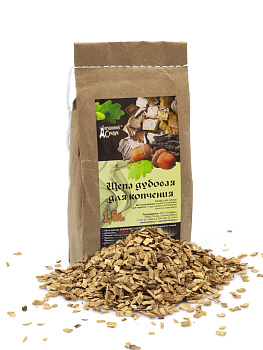 Щепа ДУБ для копчения 1,5 л