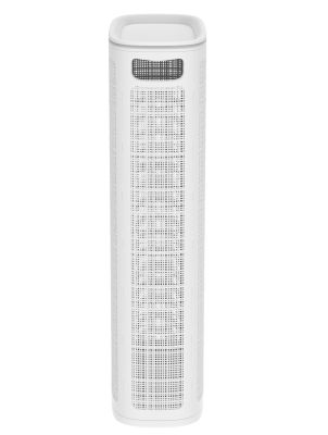 Плетёная корзина для белья сборная «Лён» 60 л (43х20х80 см) белый