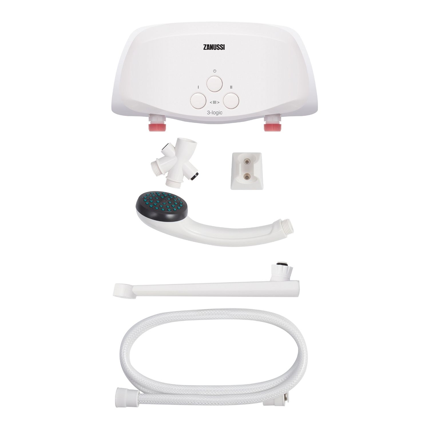 Водонагреватель проточный Zanussi 3-logic 5,5 TS (душ+кран) НС-1064836