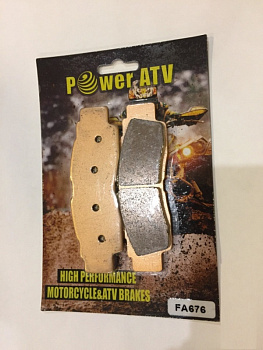 Колодки тормозные Yamaha YXZ1000 (F) передние левые/правые Poweratv FA676