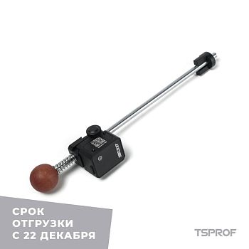 Держатель абразива TSPROF со съемным угломером Axicube Shift, 6 мм, матовый