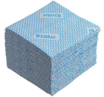 Протирочный материал в пачке Kimberly-Clark Wypall® X80 19139, голубой