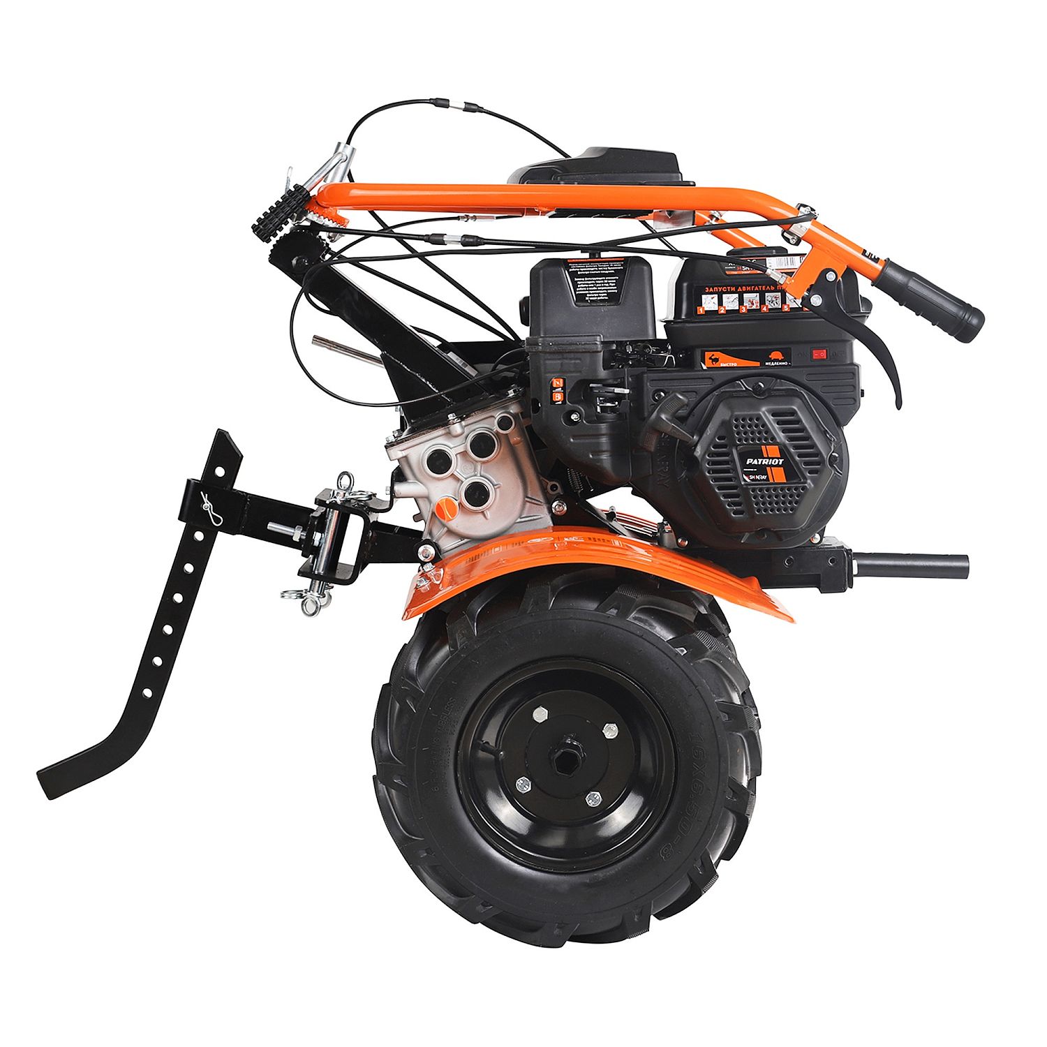 Мотоблок бензиновый PATRIOT ПОБЕДА (колеса X-Drive 4, вперед, 2 назад) 