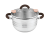 Кастрюля из нержавеющей стали c крышкой ЧУДЕСНИЦА КС-3510