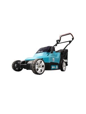 Газонокосилка аккумуляторная Makita DLM382PM2 LXT 36В/2х18В, ширина 38 см, травосборник 40л, 2 в 1, 2x4 Ач; без ЗУ