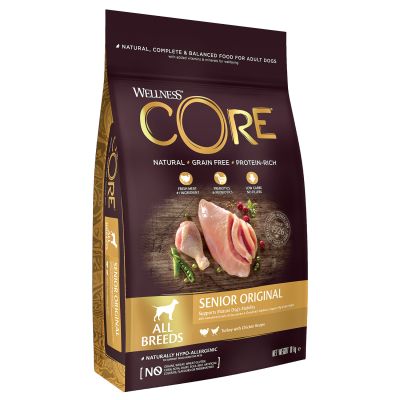 59907 Корм из индейки с курицей для пожилых собак всех пород 10 кг