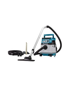 Пылесос аккумуляторный с Bluetooth-системой автоматического запуска Makita DVC157LZX3 2х18В, 15л, без акб и ЗУ