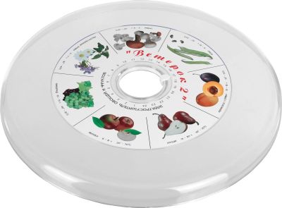 Электросушилка для овощей и фруктов "Ветерок-2" 40 см 5 поддонов прозрачных + поддон для пастилы