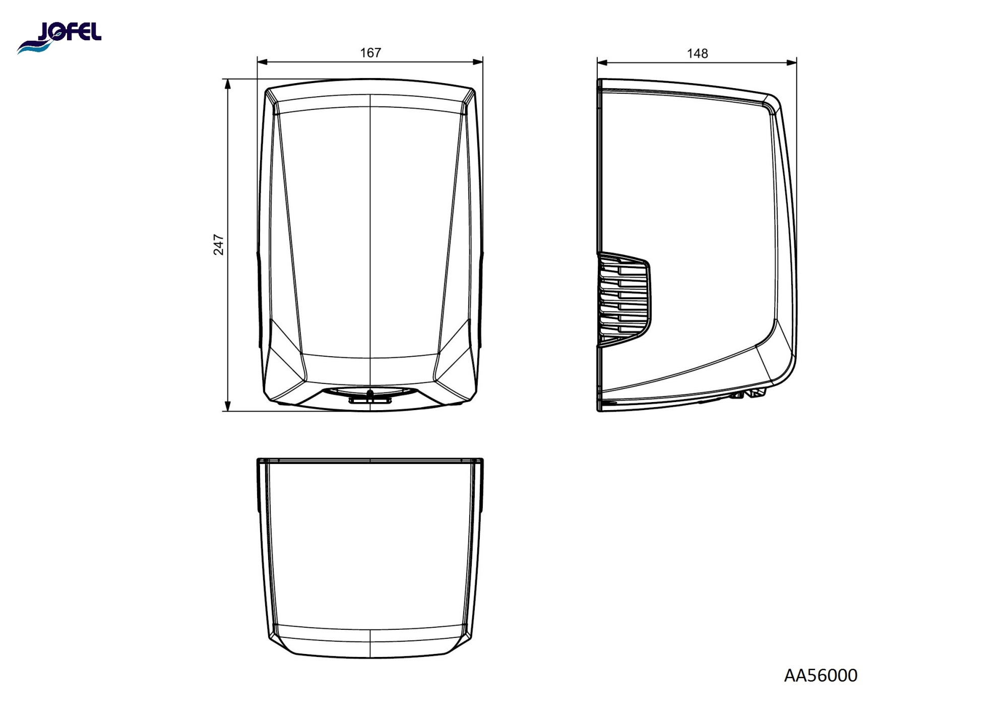 Электросушилка Jofel Power AA56000