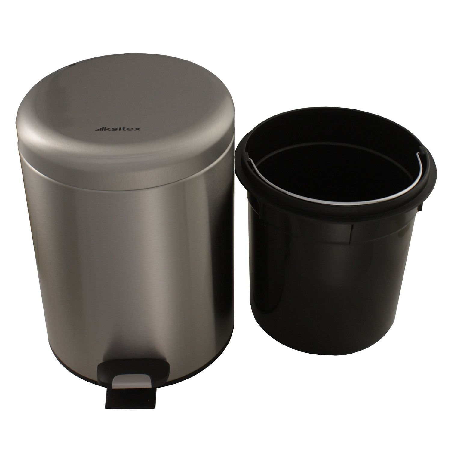 Урна с механизмом поднятия крышки Ksitex BGR-5M (матовая)