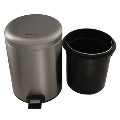 Урна с механизмом поднятия крышки Ksitex BGR-5M (матовая)