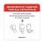 Этикетка самоклеящаяся HARMONY "Дезинфекция сидений для унитаза" под сенсор. дисп. ZH105