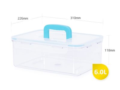 Тритановый контейнер с замками TR-17RT 6 л