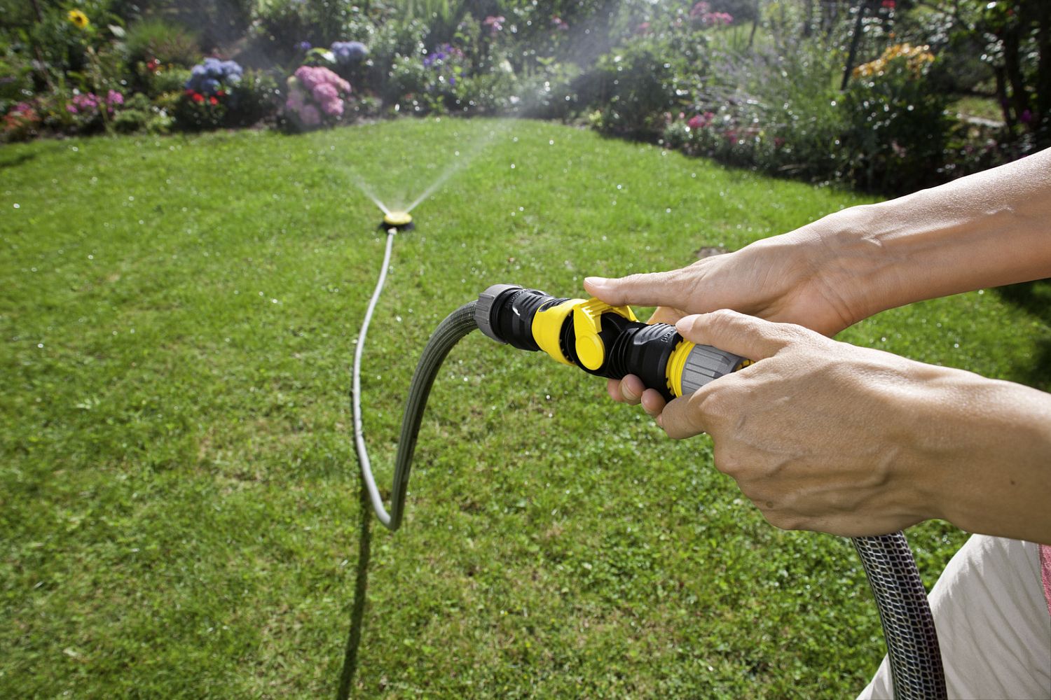 Коннектор с регулятором потока воды Karcher