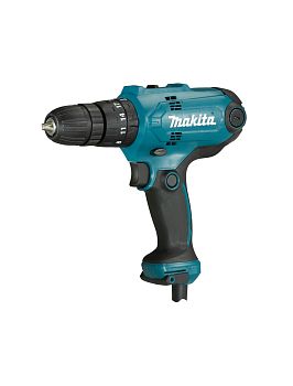 Ударная дрель-шуруповерт электрическая Makita HP0300 320 Вт, 10 мм, 1500 об/мин