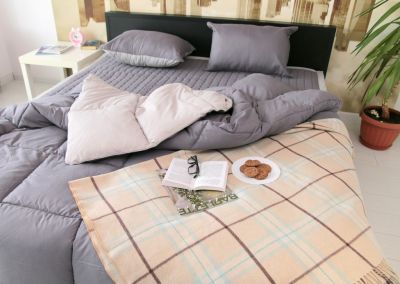 Комплект постельного белья GOCHU Solido set K серый