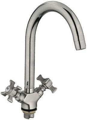 СМЕСИТЕЛЬ ДЛЯ КУХНИ LEDEME L4311A-2, ЛИТОЙ ИЗЛИВ