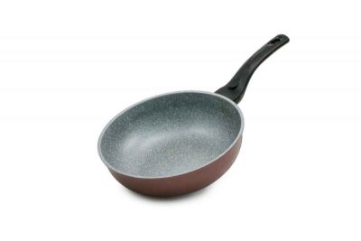 Сковорода Gochu Ecoramic 28 см ВОК с каменным покрытием для всех видов плит без крышки