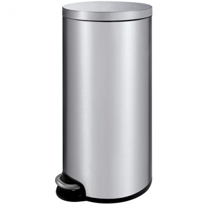 Корзина для мусора с педалью ВINELE Lux WP30LM, 30 литров матовая