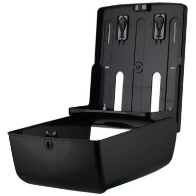 Диспенсер листовых полотенец Ksitex TH-8238B (черный)