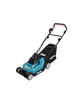 Газонокосилка аккумуляторная Makita DLM382RF LXT 18В X2, 2х5.0 Ач, 38 см, 40 л (BL1850Bx2шт., ЗУ DC18RD)