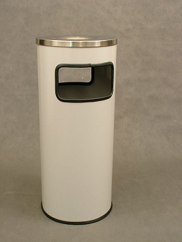 Урна-пепельница "К-380" 50 л. белая