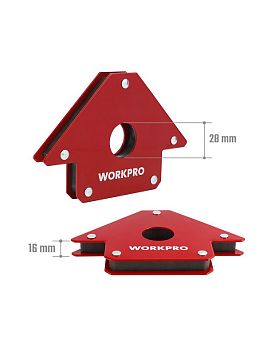 Фиксатор сварочный магнитный 100 мм 4-х позиционный WORKPRO