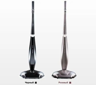 Беспроводной полотер - пылесос SWING-10000 розовый