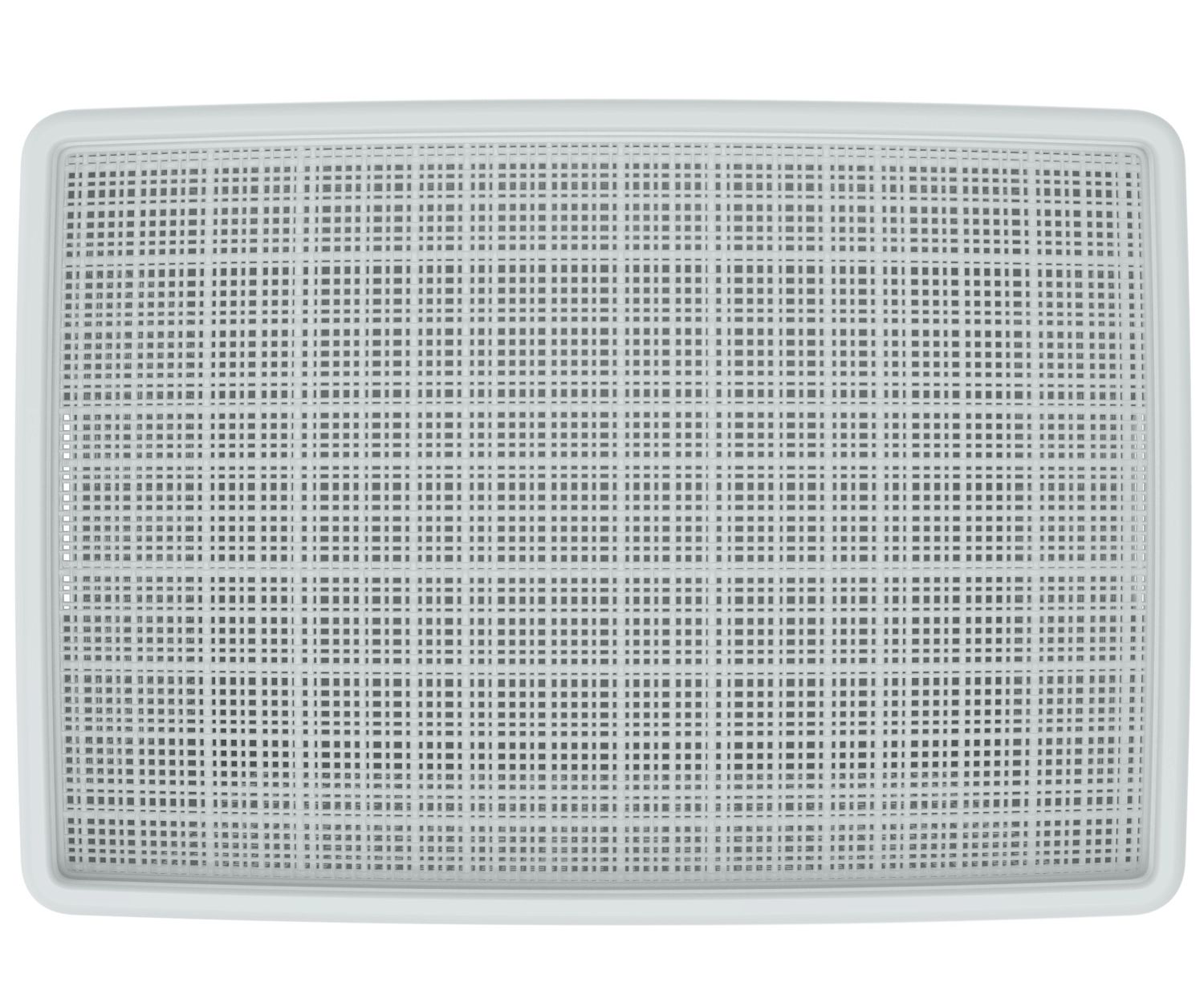 Плетёная корзина для хранения с крышкой «Лён» 65 л (568х400х391 мм) серый