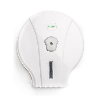 Диспенсер-контейнер для рулона туалетной бумаги Vialli MJ1, белый