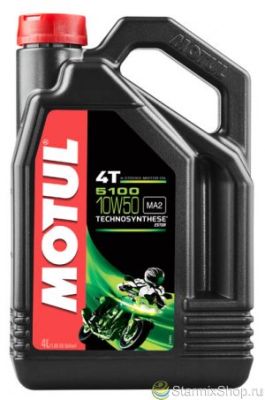 Моторное масло MOTUL 5100 4T SAE 10W50 (4 л.)  Моторное масло MOTUL 5100 4T SAE 10W50 (4 л.)