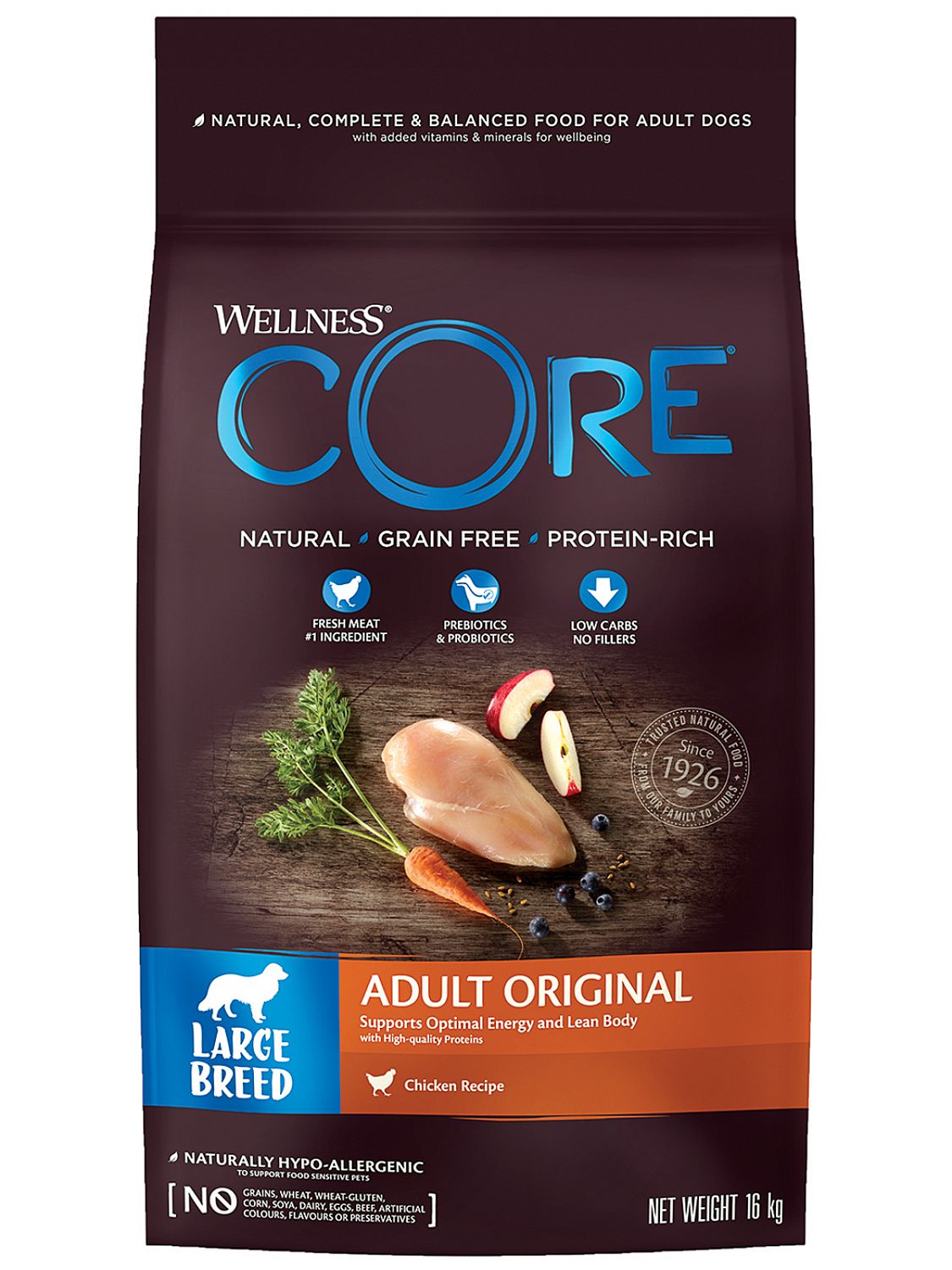 59907 PFB корм из курицы для взрослых собак крупных пород 16 кг