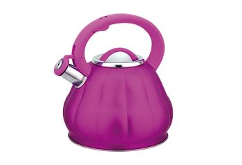 Чайник металлический BEKKER 3 л цветной розовый