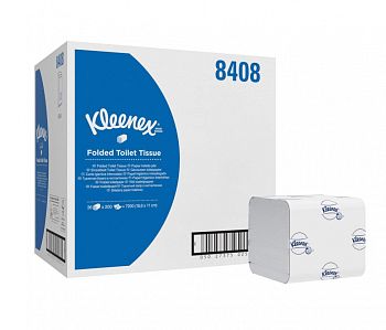 Туалетная бумага в пачках Kimberly-Clark KLEENEX Ultra 8408