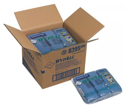 Микрофибра в пачках Kimberly-Clark WypAll Microfibre Cloth 8395, синий