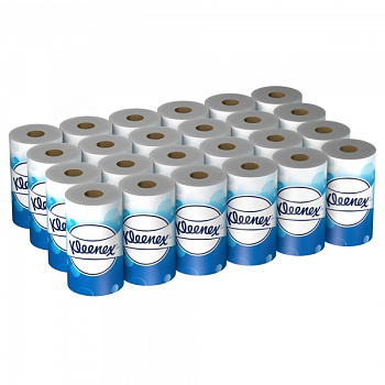 Туалетная бумага в стандартных рулонах 8478 Kimberly-Clark Kleenex Professional, двухслойная
