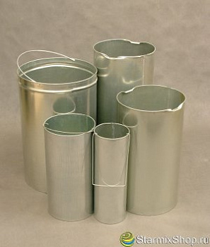 Внутренняя емкость для урны оцинкованная Атриум