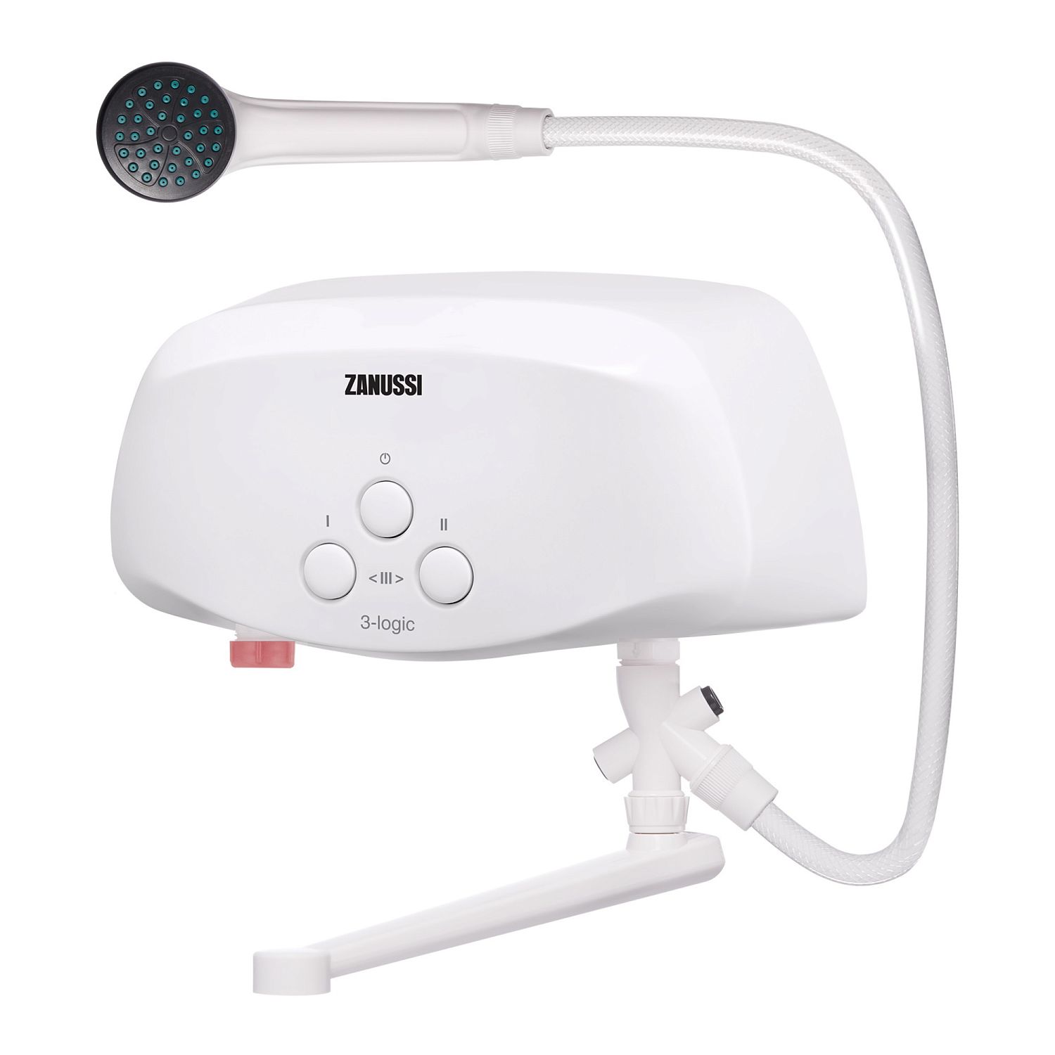 Водонагреватель проточный Zanussi 3-logic 5,5 TS (душ+кран) НС-1064836