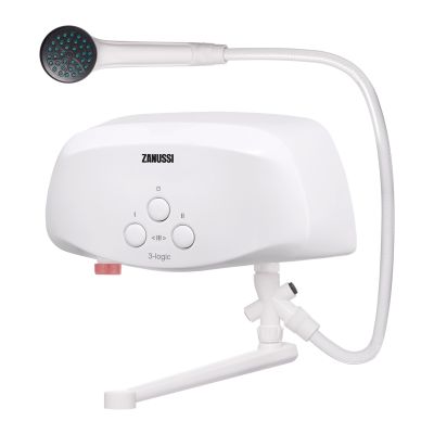 Водонагреватель проточный Zanussi 3-logic 5,5 TS (душ+кран) НС-1064836